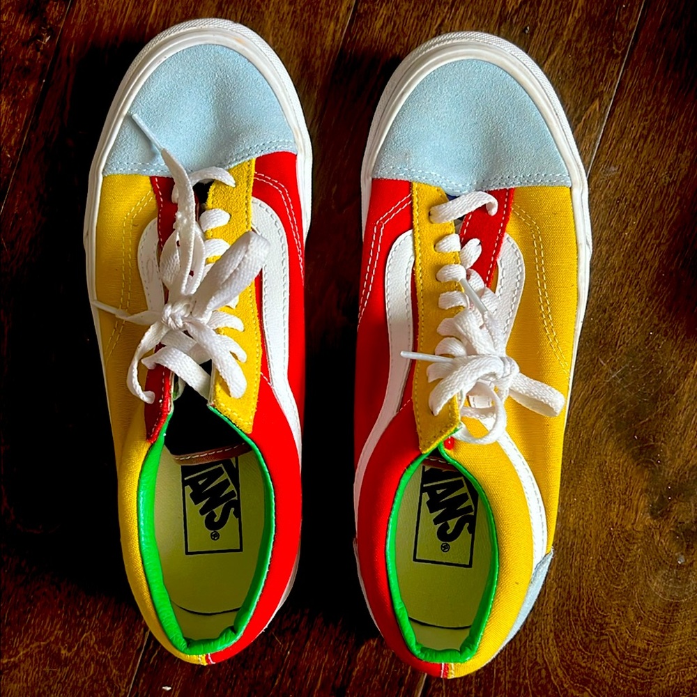 Vans skool multi colored